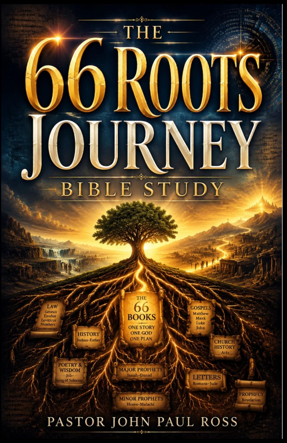 The 66 Roots Journey Bible Study: 66 Pages to Discover the Hidden Roots of Every Book, Strengthen Your Faith, Enjoy Scripture’s Treasures, and Live ... God Every Day (The 66 Roots Journey Series)