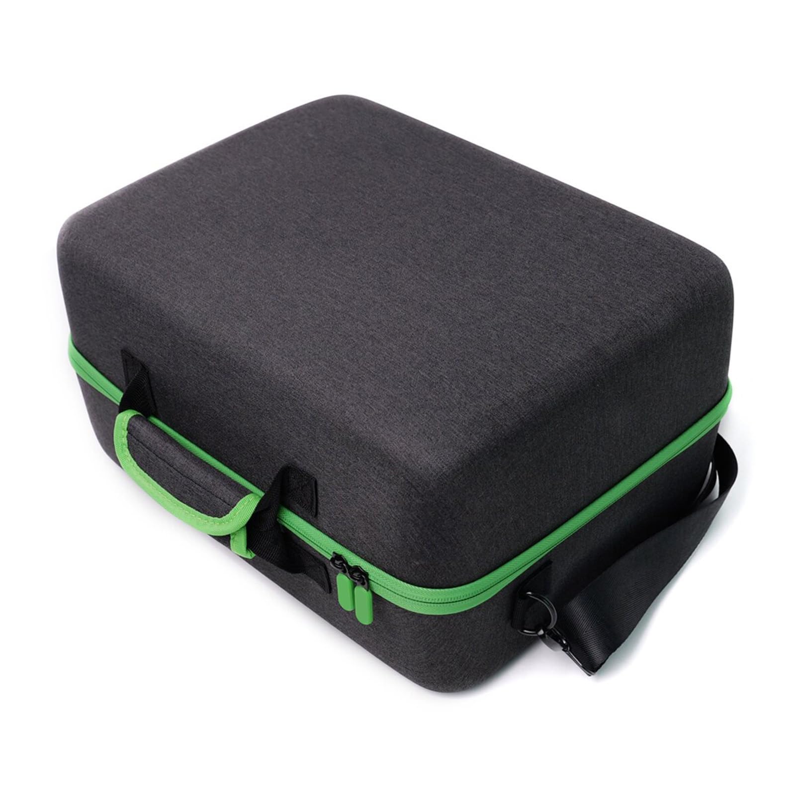Jectse Estuche Rígido de Transporte para Consolas de Videojuegos, Bolsa Protectora de EVA con Compartimentos Personalizados y Asa Acolchada, para Consolas Series X y Series S, Mandos