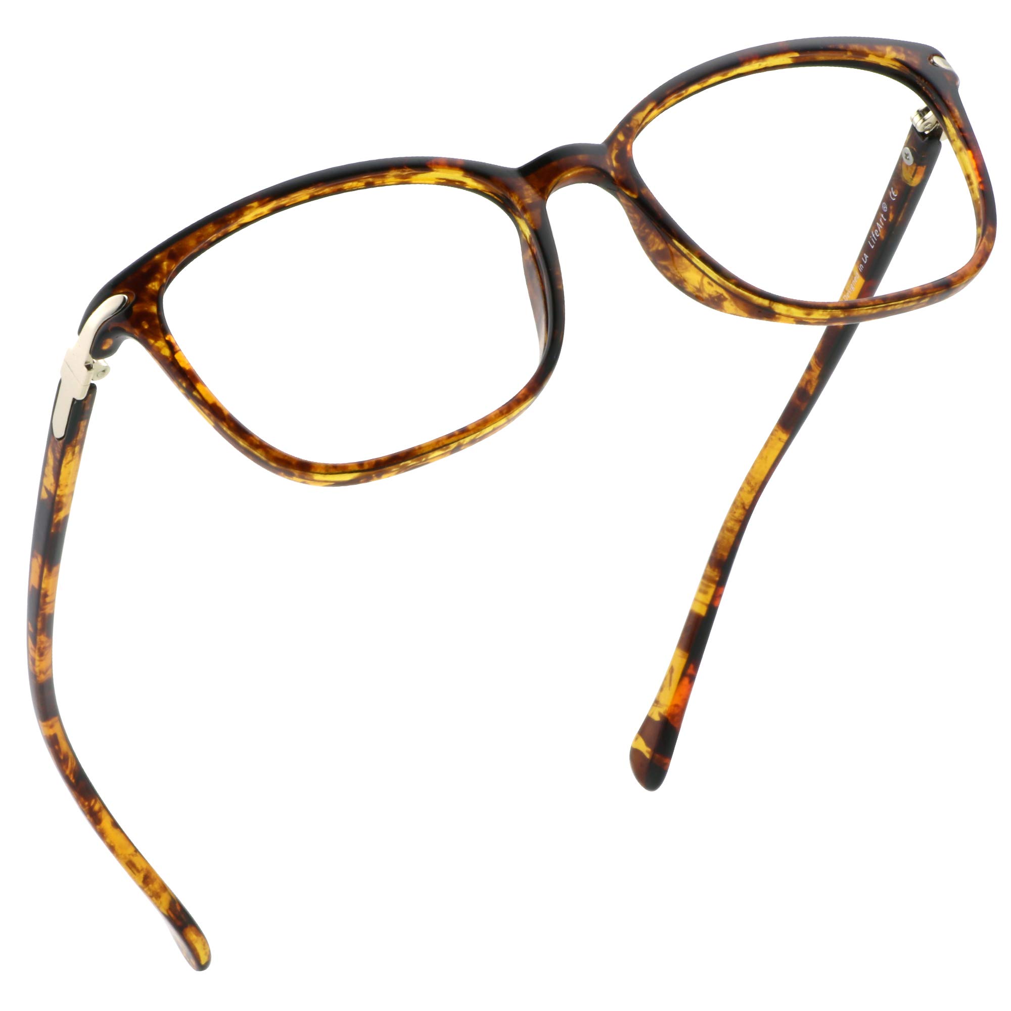 LifeArt Blue Light Blocking Glasses,Cut UV400 Transparent Lens,Computer Reading