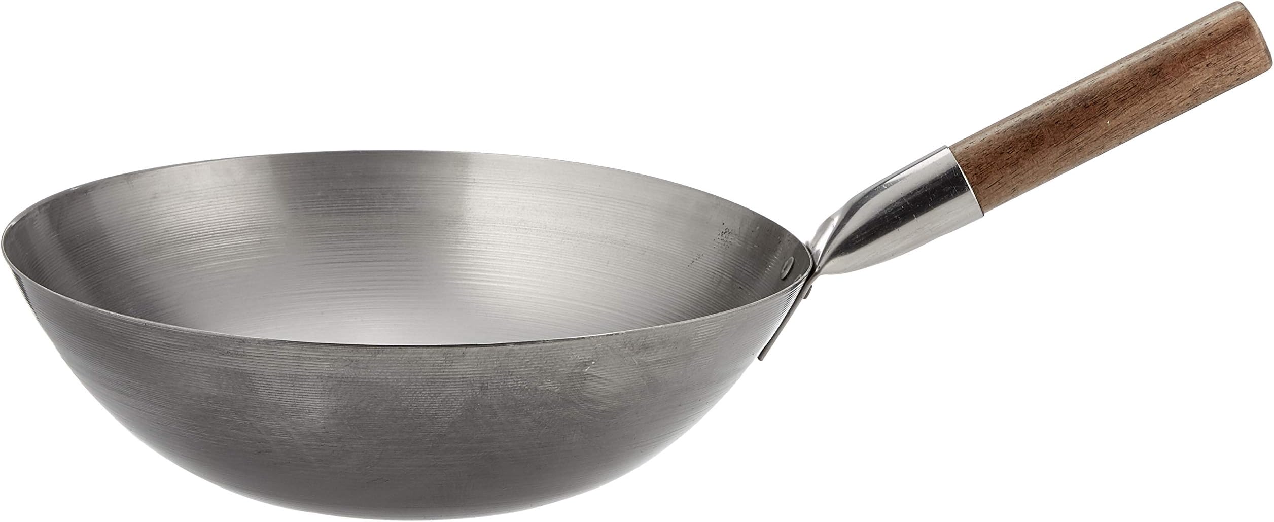 GJ493 Flat Bottom Wok, 12"