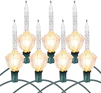Vista 14 de Brightown - Tira de luces de burbujas navideñas – 9 luces de burbujas tradicionales multicolor con certificación UL para iluminación