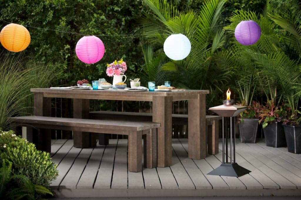 New Product TIKI 1117002 Bronze Cordoba Patio Torch, 28, Metal