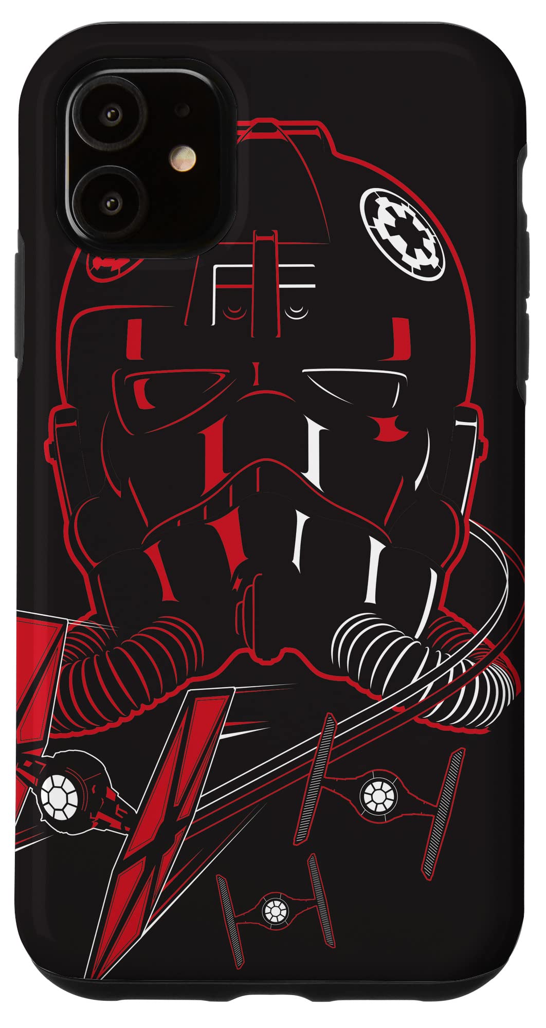 iPhoneアクセサリー Star Wars Aircrafts Pattern Case Amazon.com: Star Wars Imperial TIE Fighter Pilot Case for iPhone