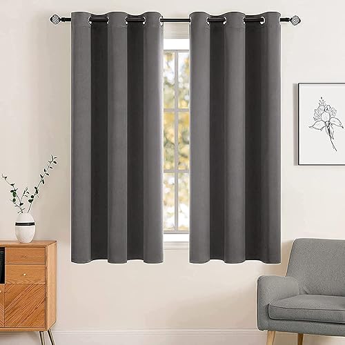 Miniatura 119 de MIULEE Cortinas para oscurecer la habitación, con aislamiento térmico y bloqueo de luz, juego de 2 paneles de cortina opaca para ventana, parte