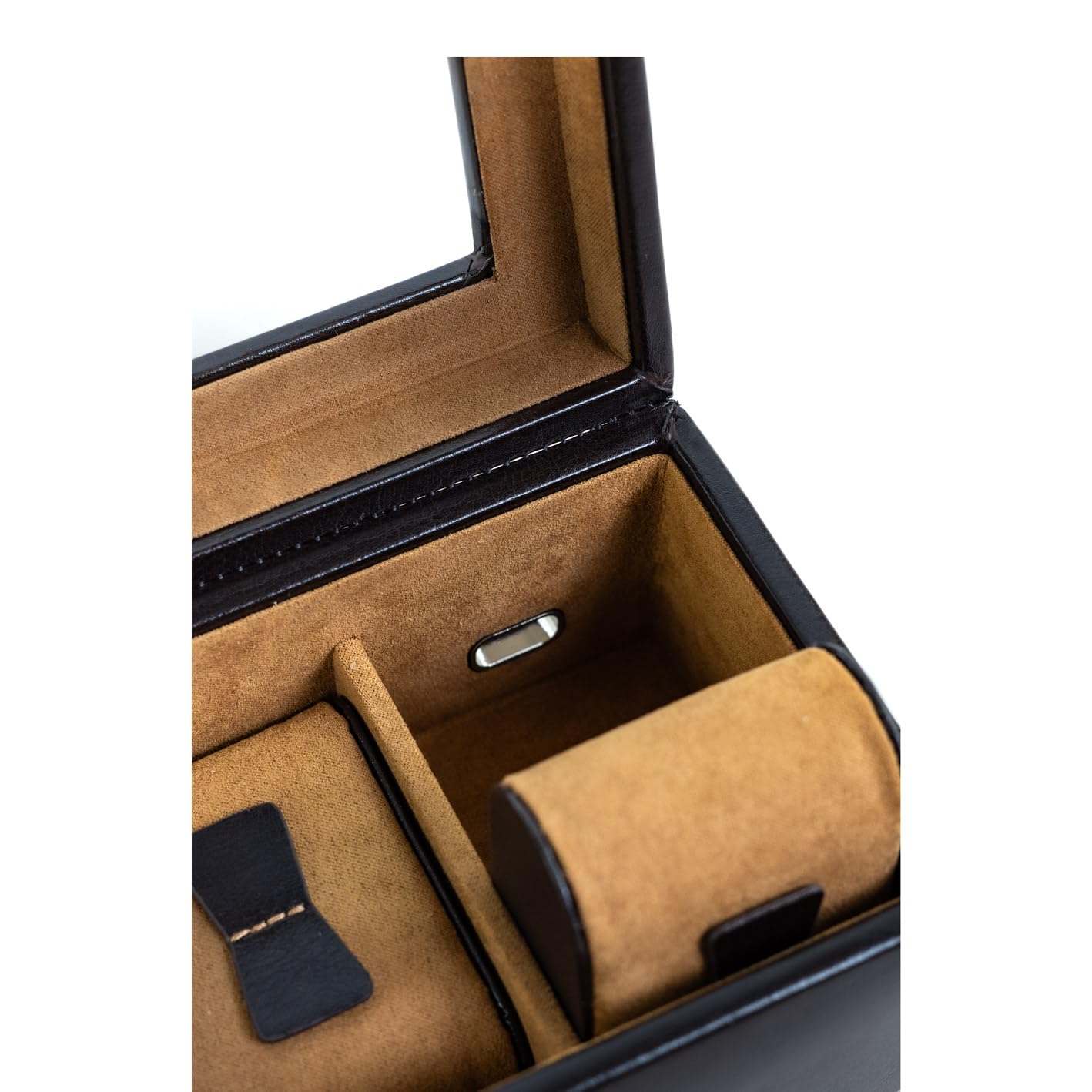 Friedrich|23 Scatola unisex porta-orologi con coperchio in vetro