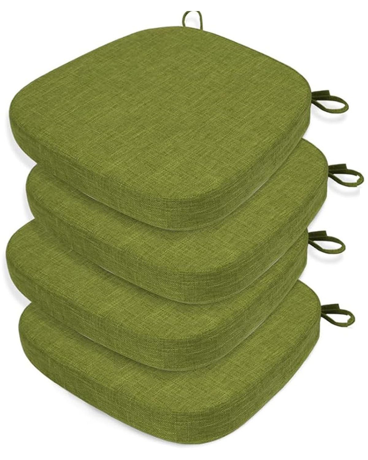 Coussin de chaise pour salle à manger cuisine et bureau | Lot de 4 assises épaisses