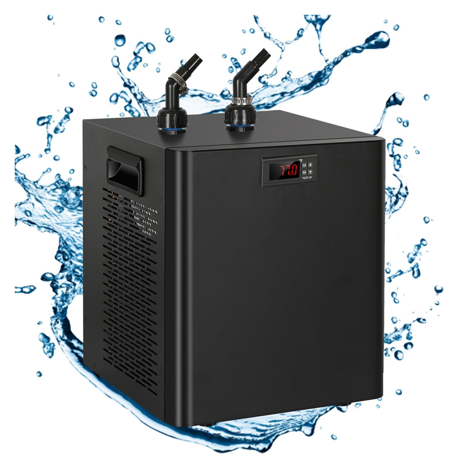 Amazon.co.jp: 水槽用クーラー 水族館の水チラー、79 ガロン 1/3 HP