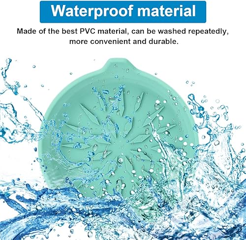 Miniatura 5 de Mandark 4 posavasos para automóvil, tapete antideslizante para empotrar, 2.75 pulgadas, impermeable, universal, interior automotriz, accesorios para