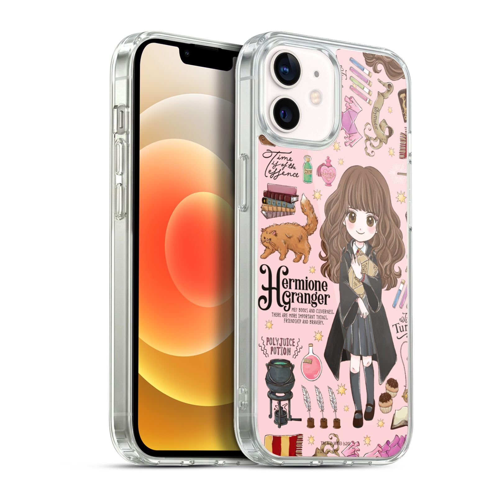 Head Case Designs Licenciado Oficialmente Harry Potter Patrón Luna Reliquias de la Muerte XXXVII Caso Funda de Gel Suave Compatible con Apple iPhone 12 / iPhone 12 Pro — view 159