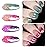Vishine Gel Nail Polish Set - 4 Color Changing Gel Nail Polish Set Color Changing Gel Polish Soak Off UV LED Thermal Temperature Art C037