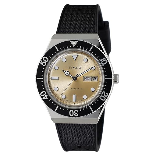 Timex M79 Automatic 40mm Synthetic Rubber Strap Watch: TW2W47600 Timex M79 Automatic 40mm Synthetic Rubber Strap Watch: TW2W47600