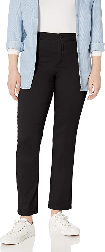 Gloria Vanderbilt Womens Anita Straight Leg Pant Standard