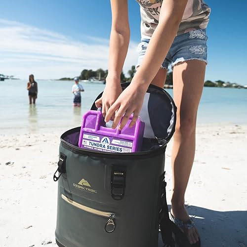 Miniatura 4 de Arctic Ice - Serie Tundra - Paquete de hielo reutilizable de larga duración - Punto de enfriamiento de 5 Fahrenheit - Diseñado para mantener