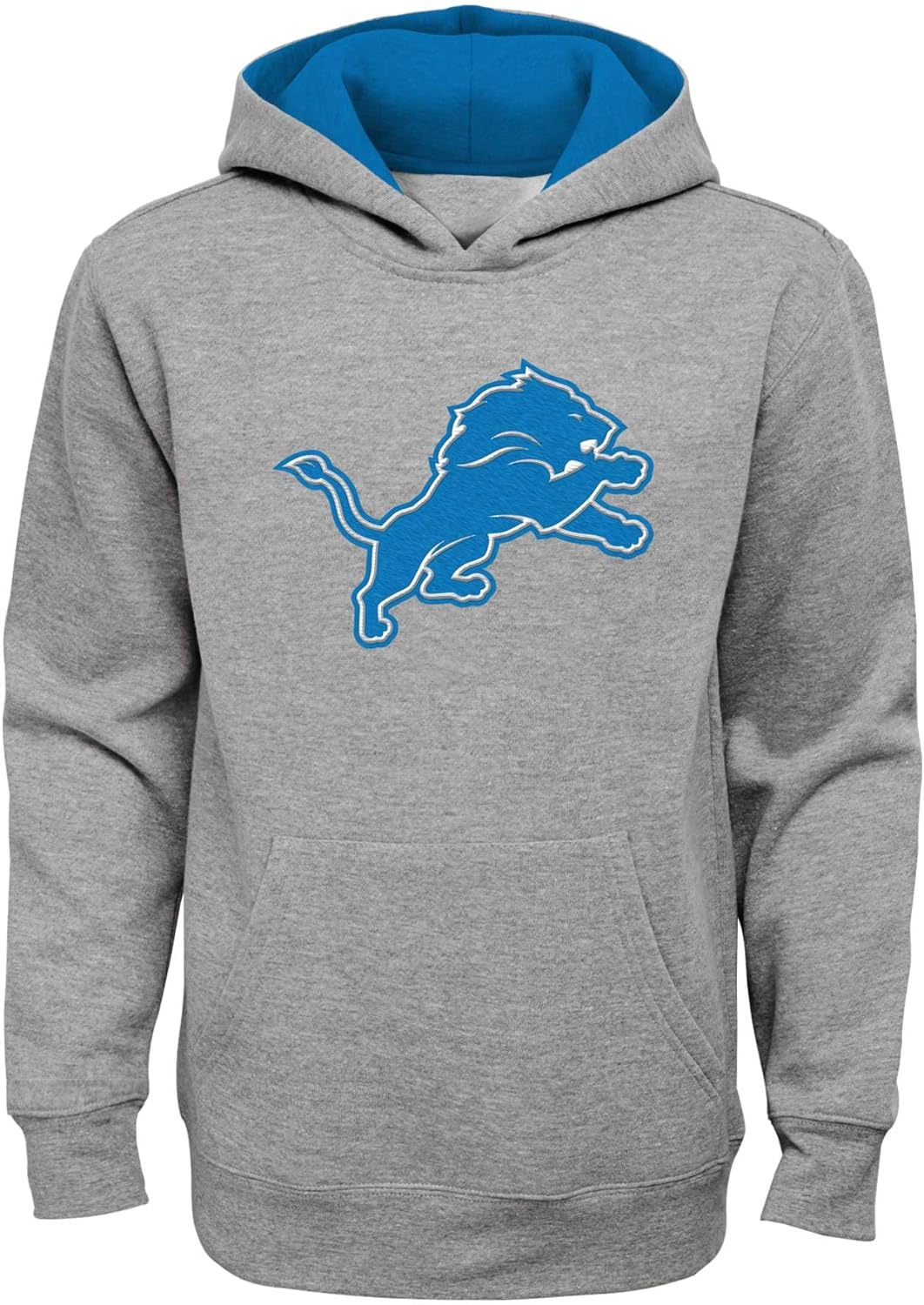 Outerstuff NFL Kids Youth 4-20 Official Primary Logo Embroidered Prime Pullover Fleece Lined Hoodie Sweatshirt