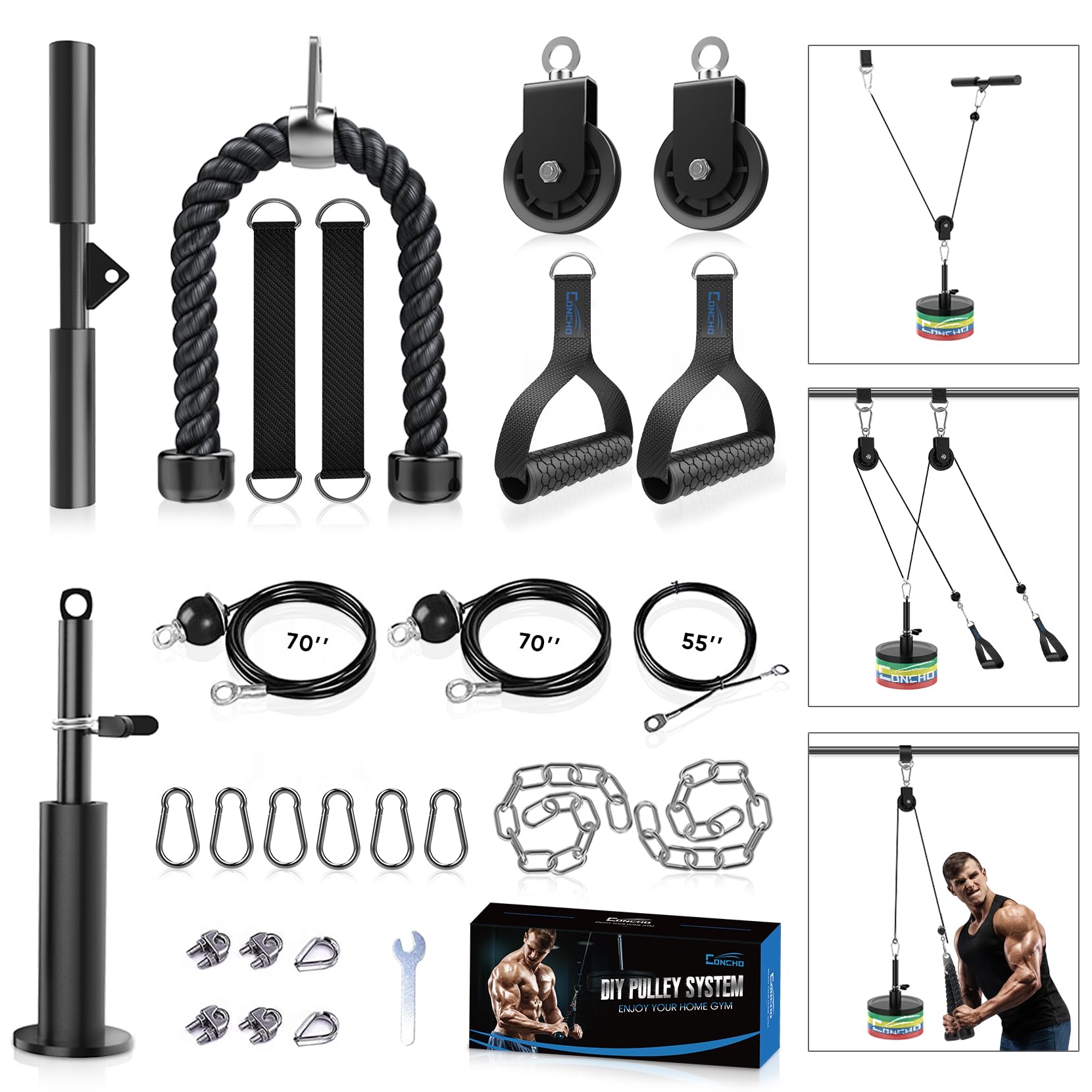 Concho Weight Pulley System
