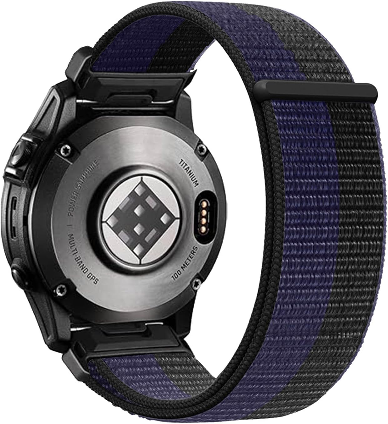 Velcro Nylon Quickfit Watch Band for Garmin Fenix/epix/Forerunner/Approach/Tactix/MARQ/Quatix/D2 Series — for Fenix 8/Fenix 7/Fenix 6/Forerunner 965/955 Replacement Sport Band for Men & Women