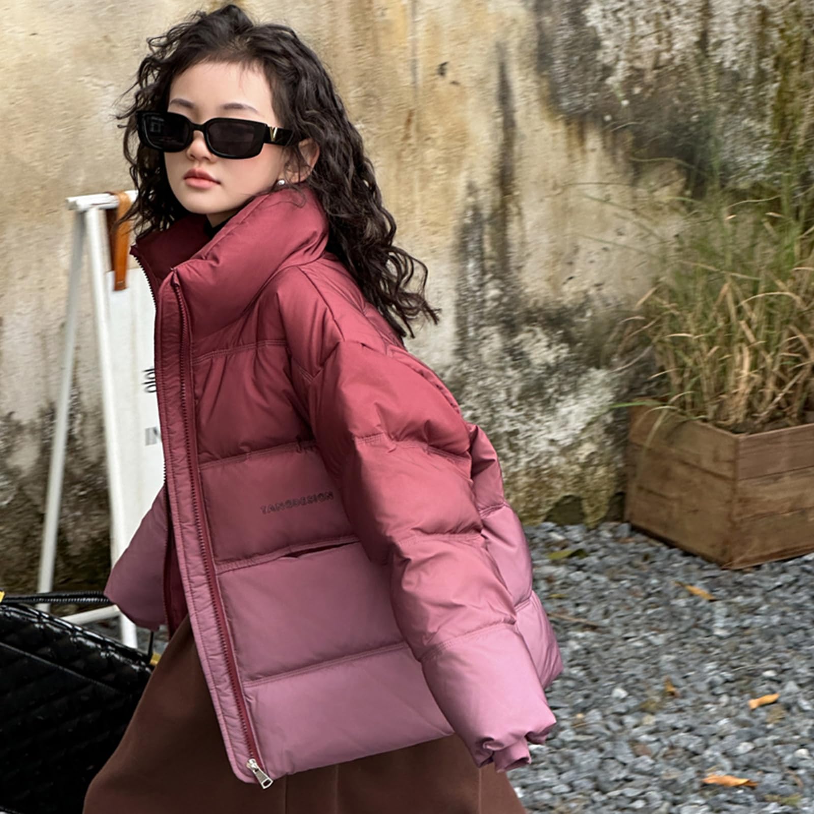 Bambino Piumino Ragazzo A Collo Alto Addensato Giacca Ragazza Antivento Cappotto Caldo Giacca Outdoor Abbigliamento per Inverno