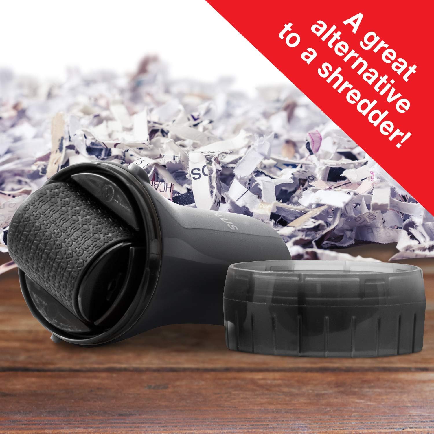 Wide Advanced Confidentiality Roller Stamp by Guard Your ID for Personal Information Concealment, As Seen on TV (3-Pack, Black) Wide Black image 8 of 8 B0BT45R2H8