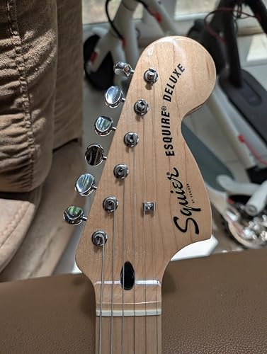 Squier Paranormal Esquire Deluxe Mocha - Electric Guitar : Amazon