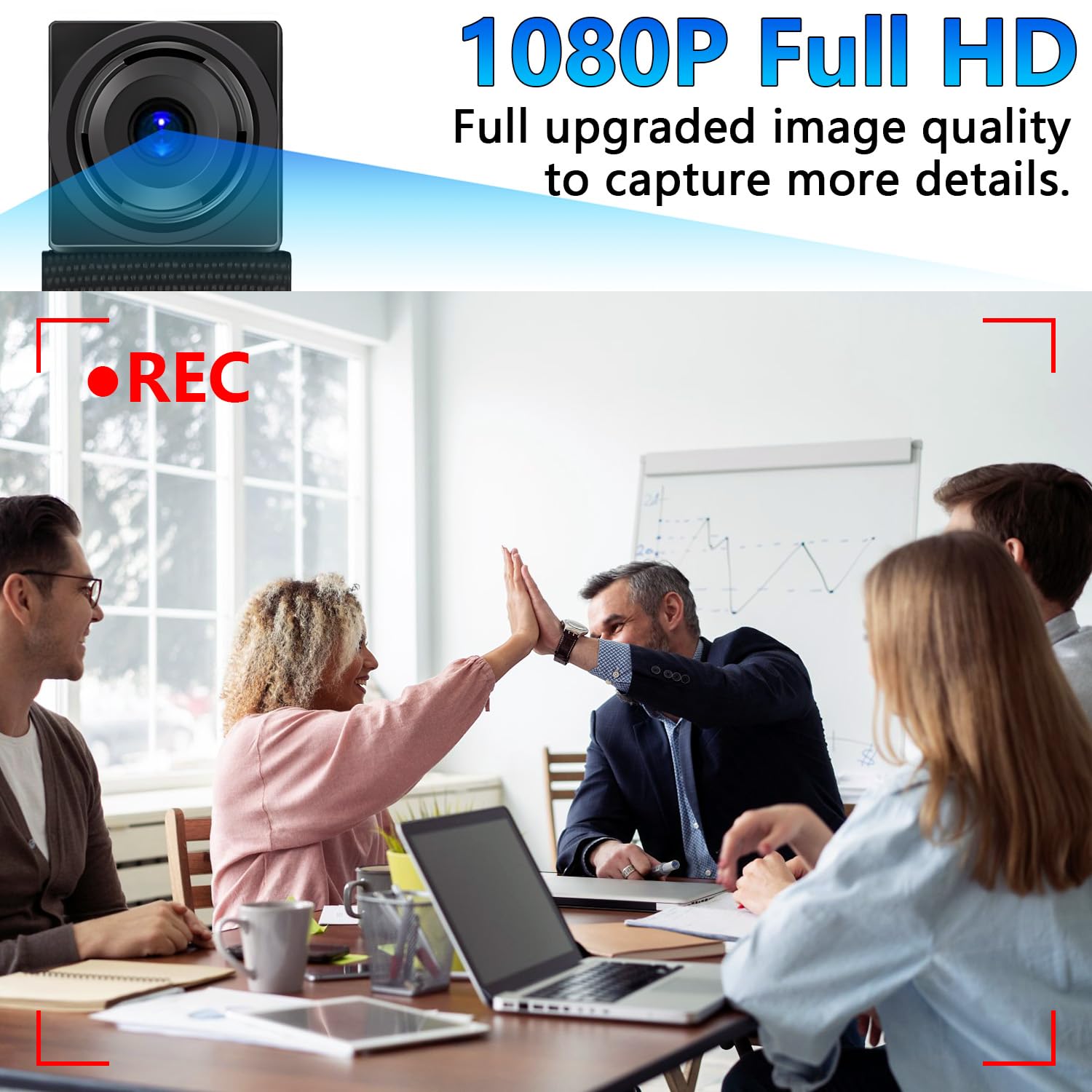 Mini Spy Camera 1080P HD Indoor Motion Detection - Dettaglio