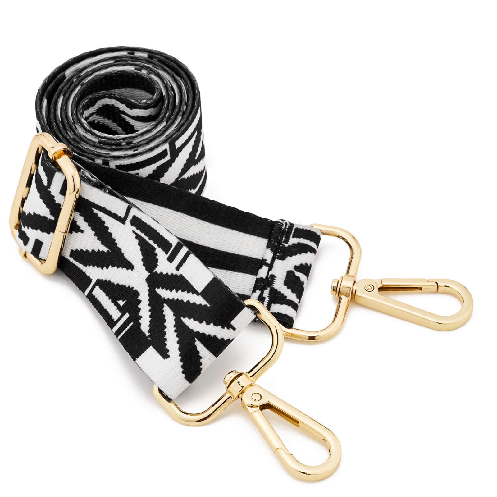 ZOOEASS Wide Shoulder Strap Adjustable Replacement Belt Crossbody Canvas Bag Handbag
