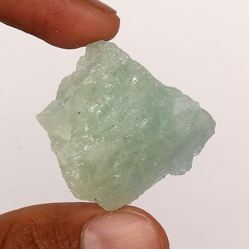 Miniatura 3 de GEMHUB 91.4 CT Natural Earth Mind Aqua Sky Aquamarine Crystal Piedra preciosa suelta áspera sin tratar Aguamarina certificada para envoltura de