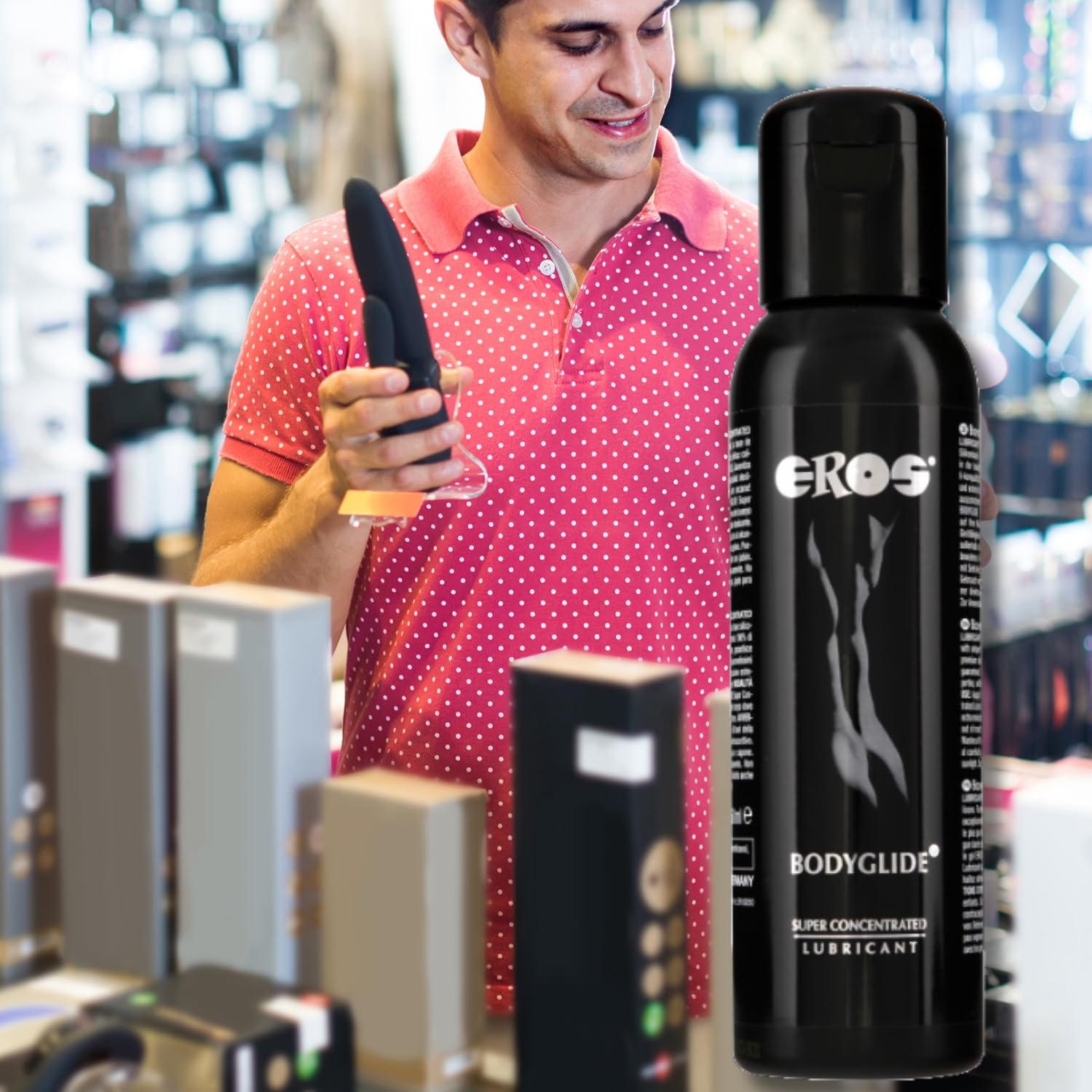 MEGASOL Eros Super Concentrated Bodyglide (2x200ml) - Lubrifiant