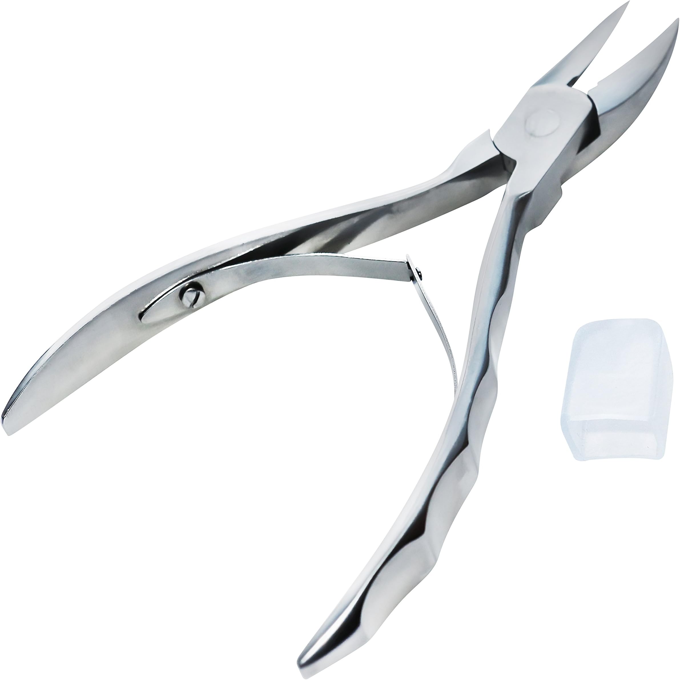 Toe Nail Clipper for Ingrown or Thick Toenails,Toenails Trimmer and Professional Podiatrist Toenail Nipper for Seniors with Surgical Stainless Steel Surper Sharp Blades