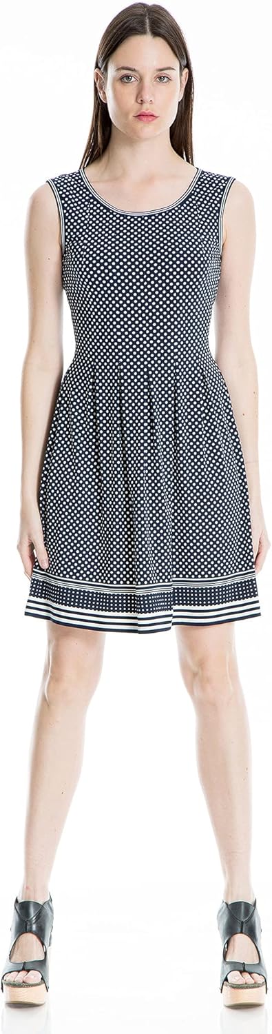 Max Studio | Printed A-Line Dress