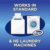 Vista 5 de Arm & Hammer Detergente líquido para ropa Plus OxiClean, aroma fresco, 70 cargas