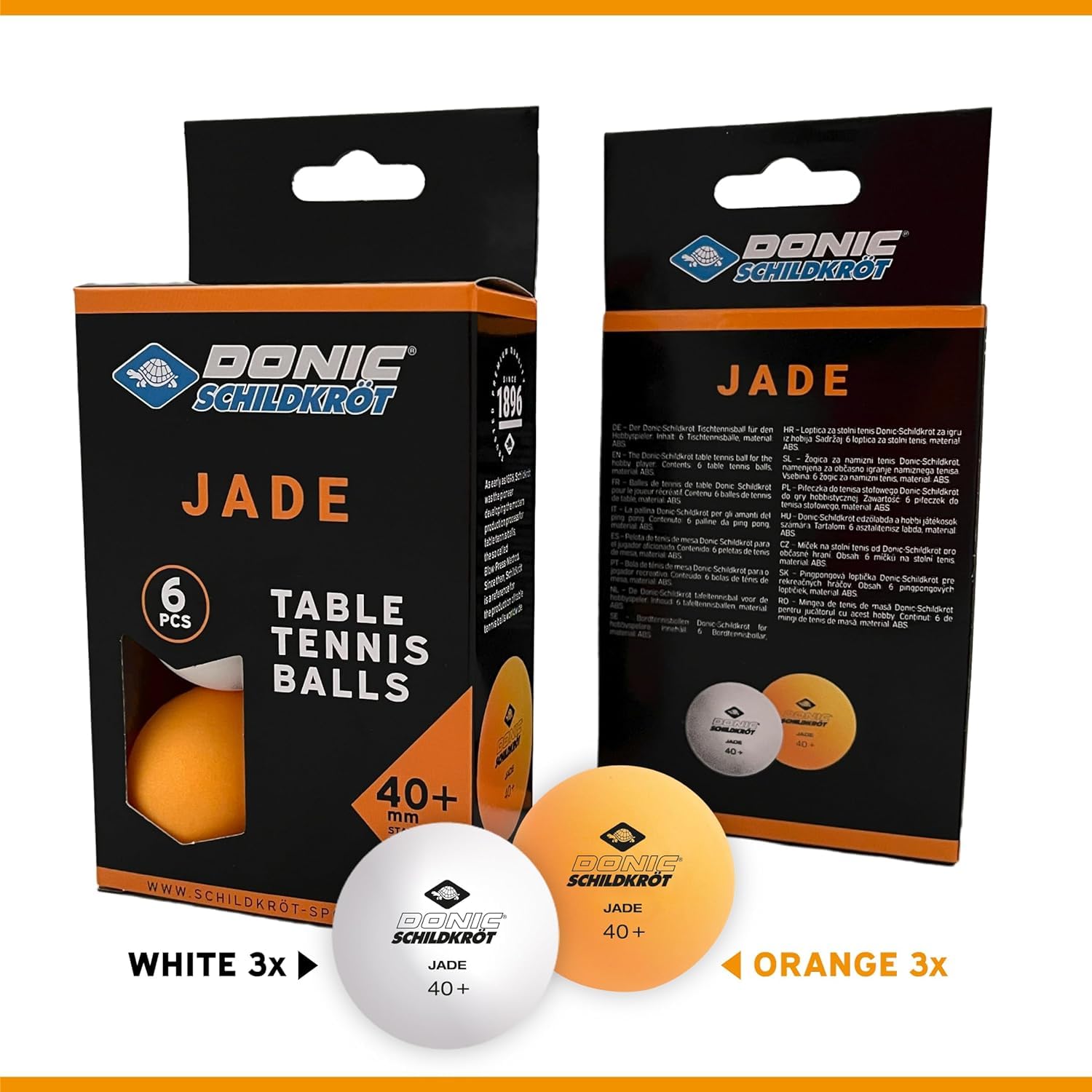Visiter la boutique Schildkröt Donic-Schildkröt Balles de Tennis de Table Jade in use
