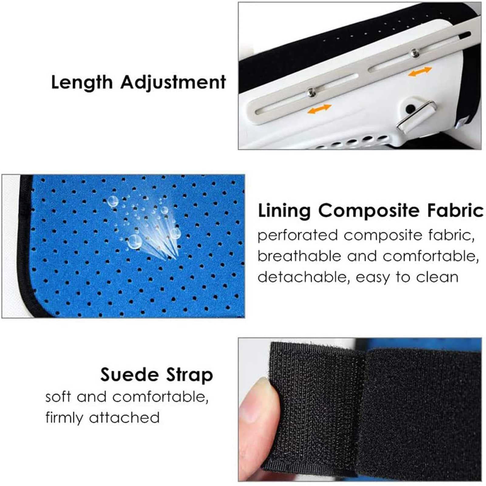 Ortesis de rodilla con bisagra Inmovilizador de ROM de rodilla, rodillera con bisagras, estabilizador de soporte ajustable postoperatorio para desgarro de menisco, ACL, PCL, MCL, osteoartritis y orto