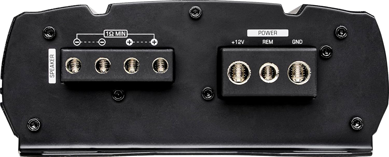 Audiopipe APMQ-1300 Power and Speaker Terminals