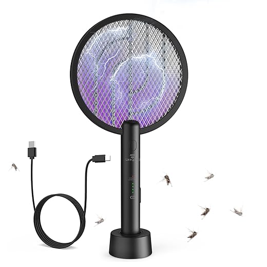USB Bug Zapper Racket (4000V) - $22.99