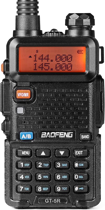 BAOFENG GT-5R Dual Band VHF/UHF Walkie Talkie 128 csatorna 1800mAh