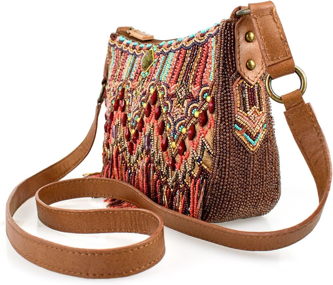 Mary Frances Barefoot on the Beach Crossbody Handbag