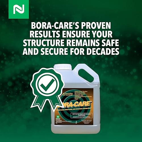 Miniatura 4 de Bora-Care Termiticida Insecticida y Fungicida Concentrado, Tratamiento de Madera para Prevención de Termitas y Escarabajos, 1 Galón