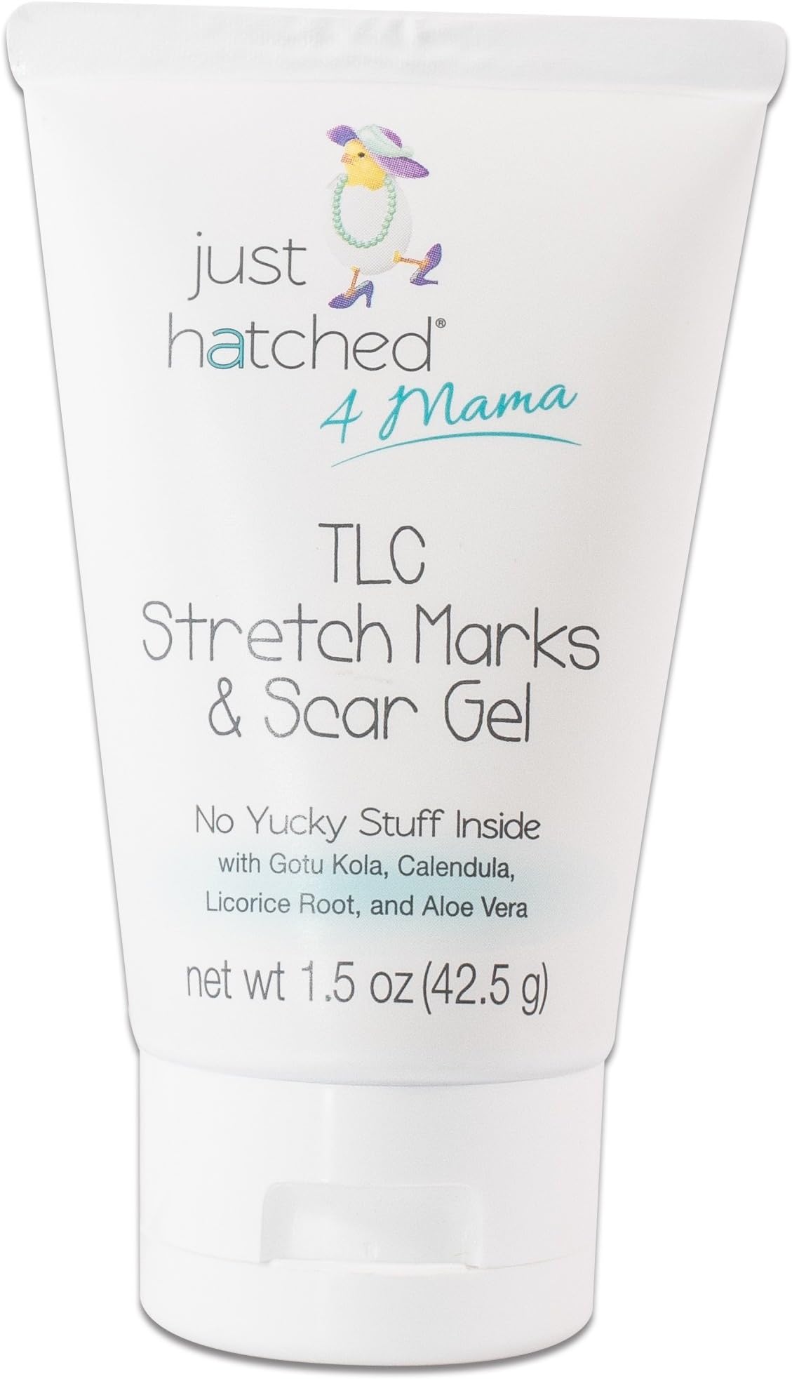 Just Hatched 4 Mama TLC Stretch Marks & Scar Gel, 1.5 Ounce