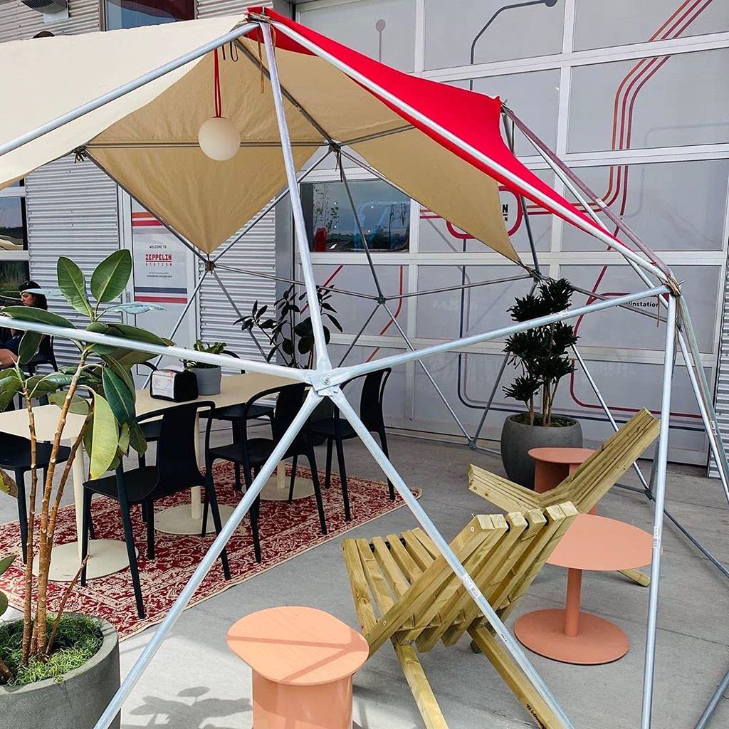 Amazon.com : Thunder-Domes 17ft Geodesic Hammock Dome-Greenhouse