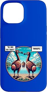 "Oh, That Was Today? Whoops" Funny Dodo Bird Bible Ark Case for iPhone 15