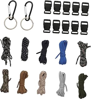 VANZACK Corda De Náilon Para Pulseiras Cordas De Guarda-Chuva Cordas De Acampamento Ao Ar Livre Suprimentos Ao Ar Livre Ferramenta Simples Cordas De Guarda-Chuva Portáteis Cordas Simples