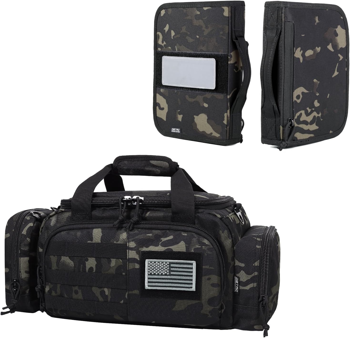 DBTAC Soft Pistol Cases Deluxe Small Specialist + DBTAC Square Pistol Rug Case