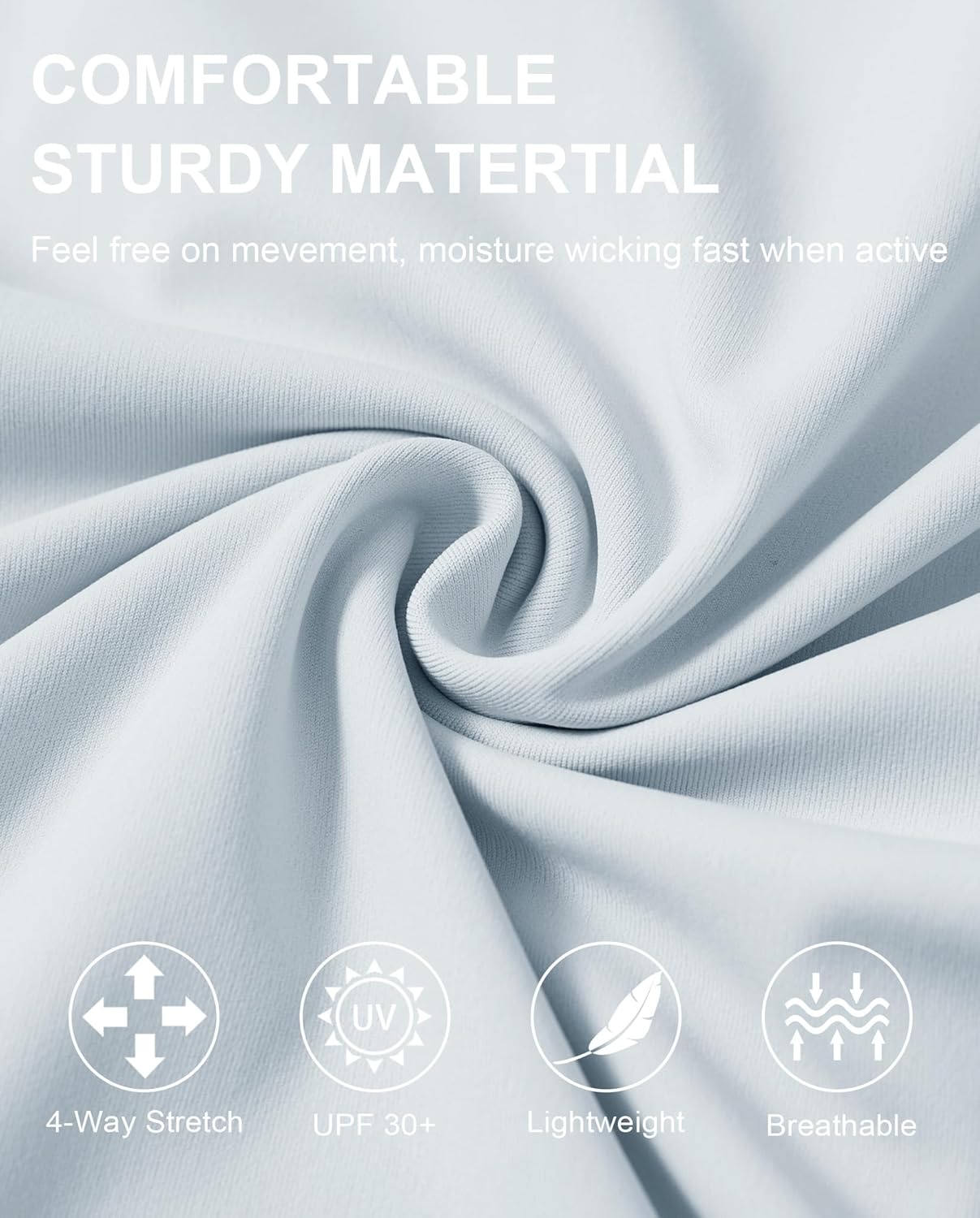 M MAELREG Mens Hoodies Pullover Lightweight Moisture Wicking Dry Fit Casual Athletic Hooded Sweatshirts with Kangaroo Pocket - Image 6