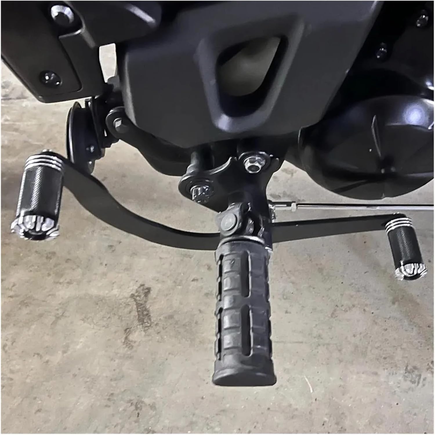 Schalthebel-Pedal für Motorrad, kompatibel mit Kawasaki Vulcan S 650 EN650 VN650 S650 2015–2023, Zehenschalthebel Schalthebel Peg Schaltgestänge Kit