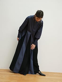 【タグ付き】RBS / 配色タックプリーツワンピース　レイビームス Amazon.co.jp: [レイビームス] ワンピース RBS 配色 タック プリーツ