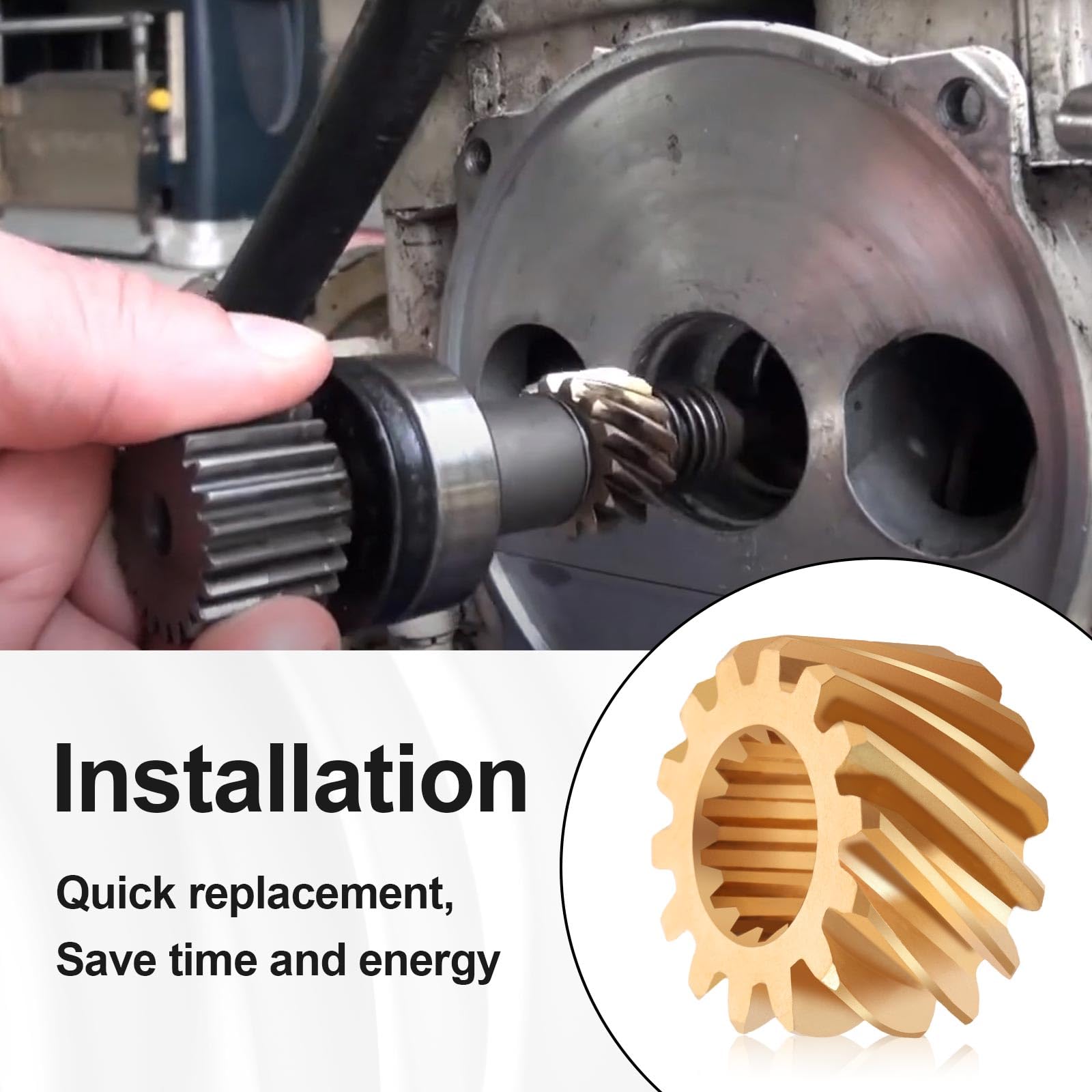 Amazon.com: FUSCH Brass Rotary Valve Gear Sprocker