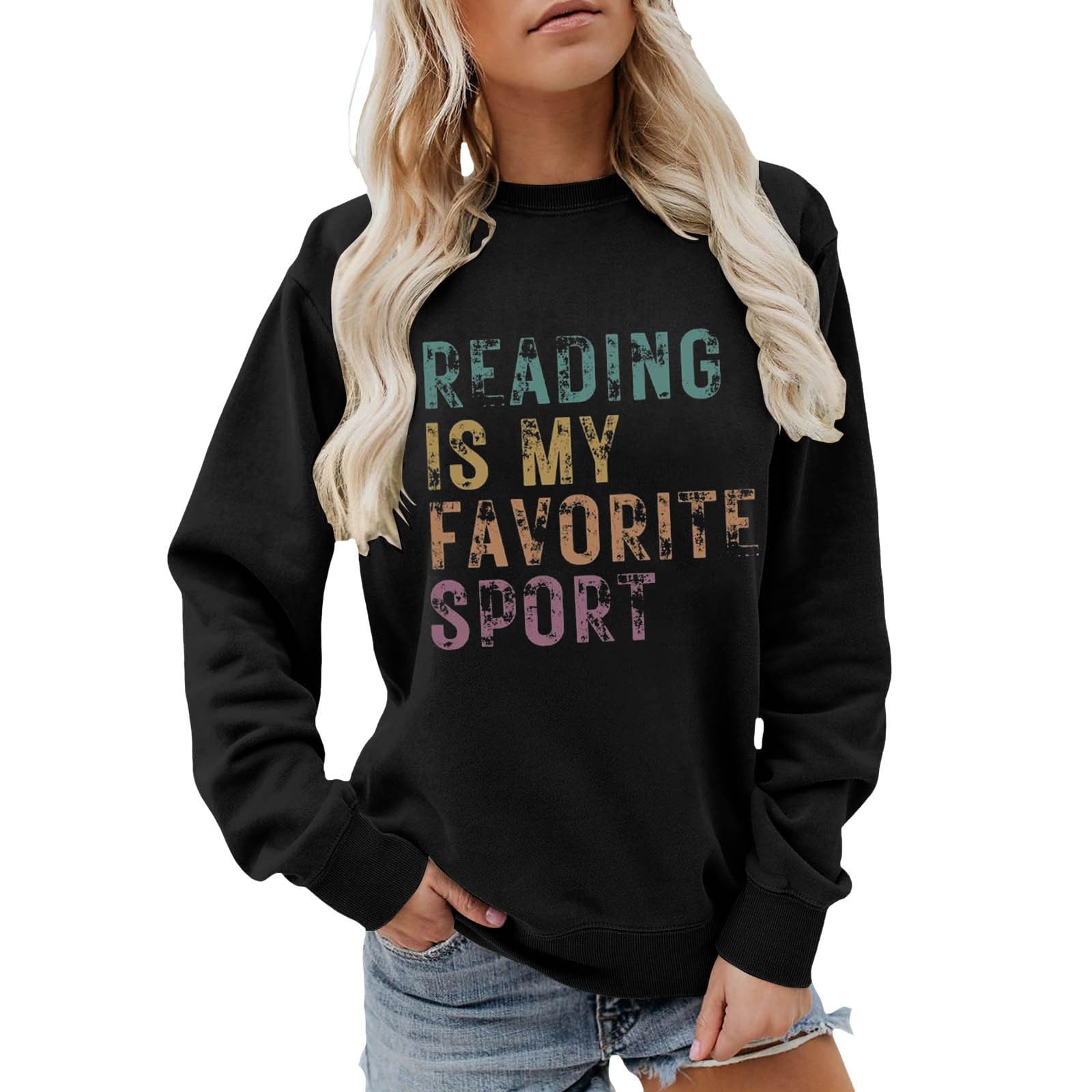Sweat-shirt col rond anti-irritation pull doux décontracté