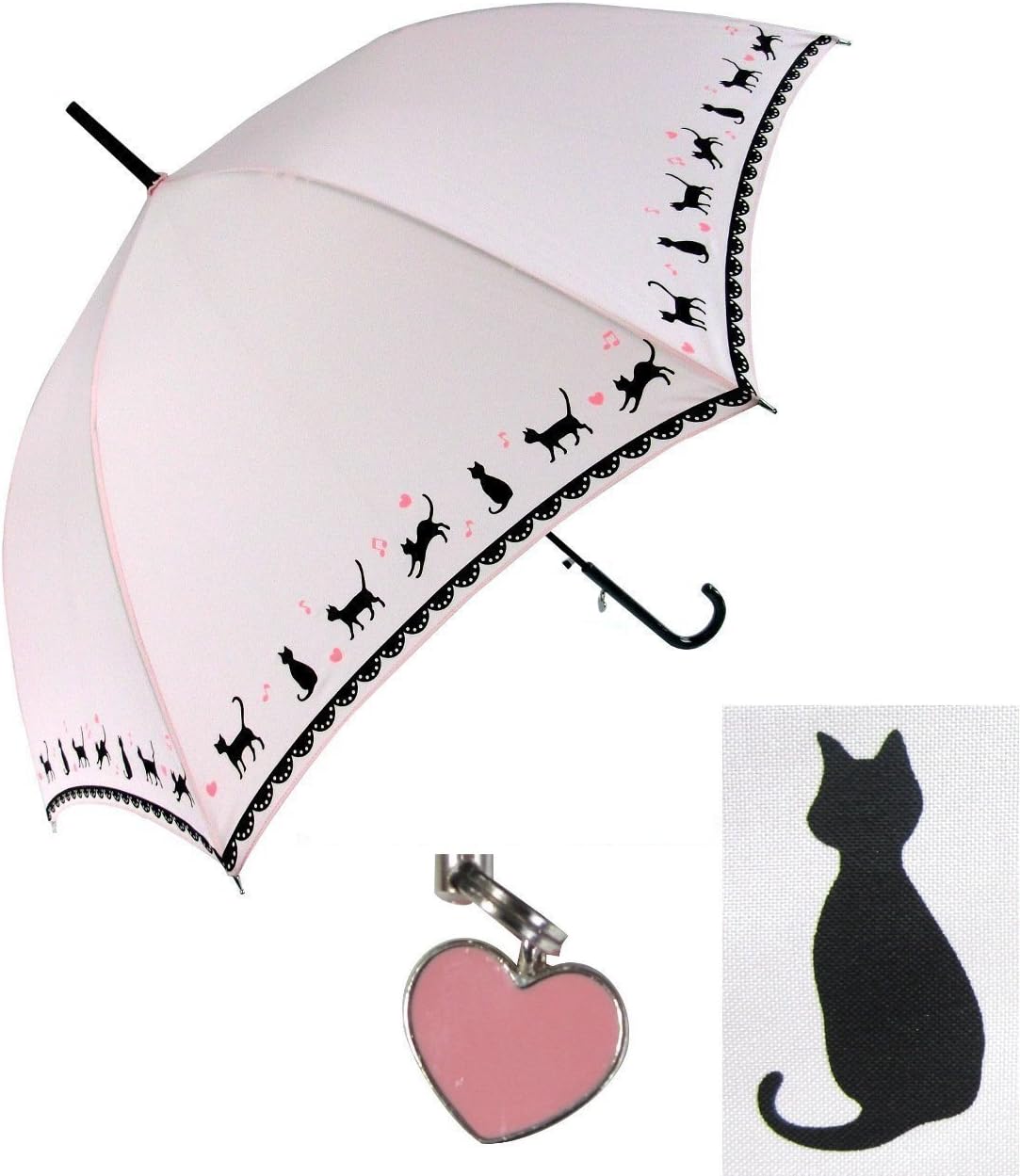 OKAMOTO TOKYO JAPAN Auto-Open Umbrella 39inches Pink