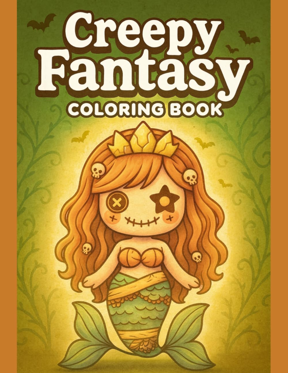 Creepy Fantasy Coloring Book Dark Magical Creatures for Relaxing and Imaginative Coloring: Spooky Mythical Beings, Enchanted Worlds, and Easy ... Adults Who Love Mysterious Creative Escape