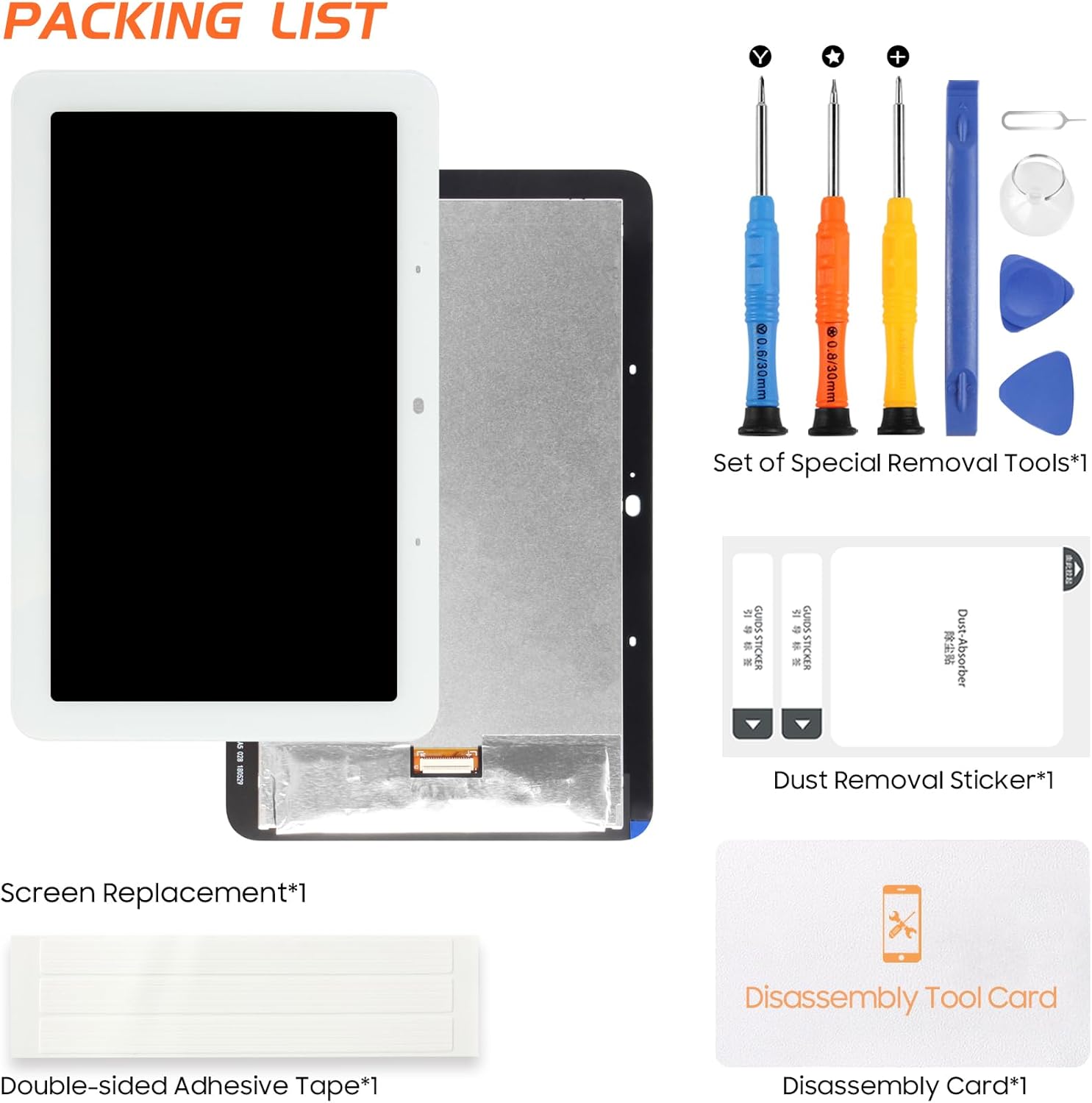 for Google Nest Hub 1ST Screen Replacement for Google Nest Hub 1st LCD Display Touch Screen Digitizer Assembly Repair Parts(for 1st Generation)